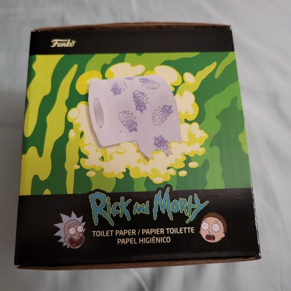 Funko Rick and Morty Toilet Paper and Whoopie Cushion